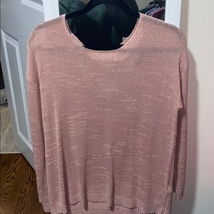 Crisscross Pink Shirt